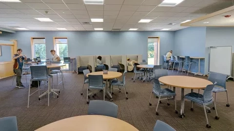 CVCC's bedford hall library